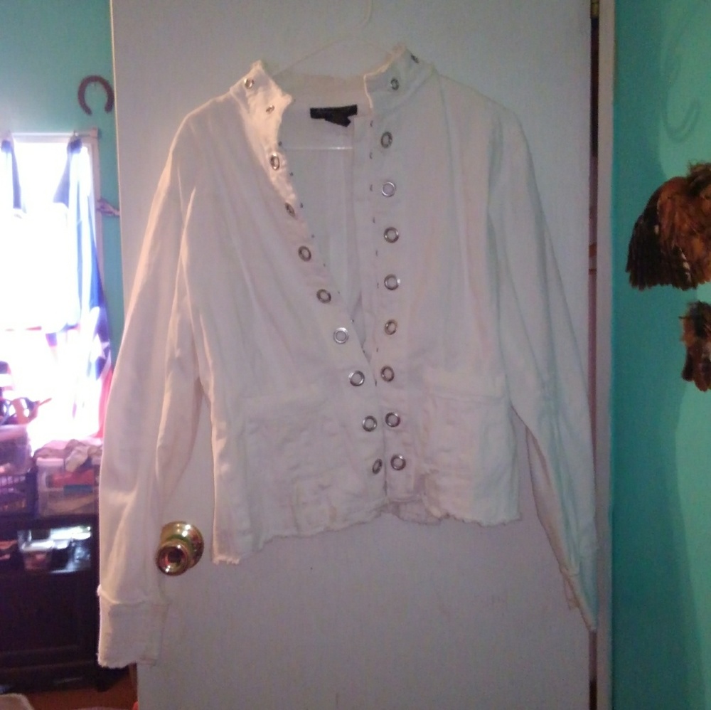 White jacket